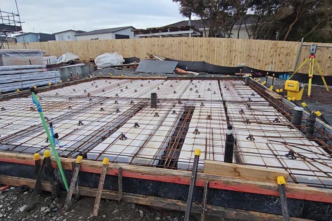 Survey setout on a major construction project